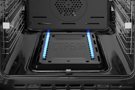 Газовый духовой шкаф Weissgauff WGO 706 D Black Glass