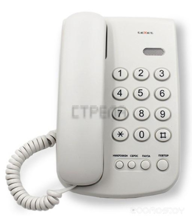 Проводной телефон TeXet TX-241 (белый)