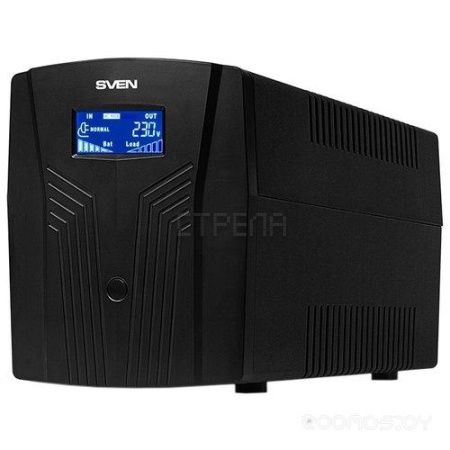 Источник бесперебойного питания Sven Pro 1500 (LCD, USB)
