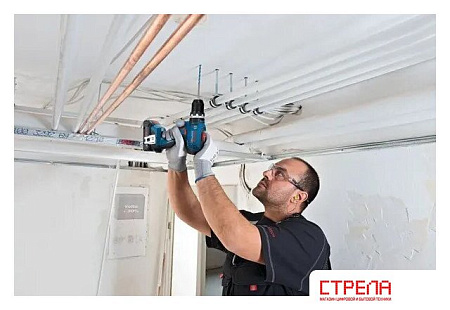 Ударная дрель-шуруповерт Bosch GSB 18V-65 Professional 06019N3100 (с 2-мя АКБ, кейс)