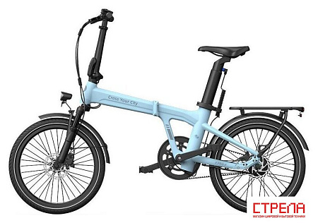 Электровелосипед ADO Air 20 Pro (синий)