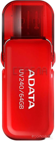 USB Flash A-Data UV240 64GB (красный)