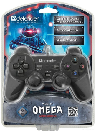 Проводной геймпад Defender Omega