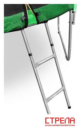 Батут Happy Jump 10ft-i Pro 312 см с внутренней сеткой и лестницей