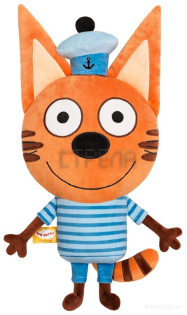 Классическая игрушка Мякиши Три Кота Коржик