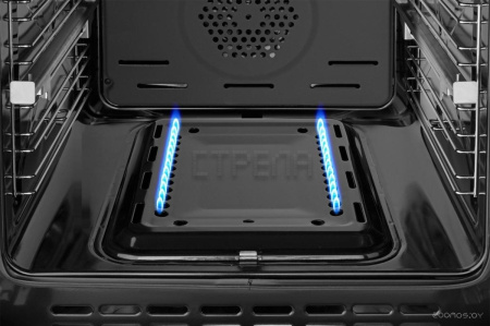 Газовый духовой шкаф Weissgauff WGO 702 White Glass