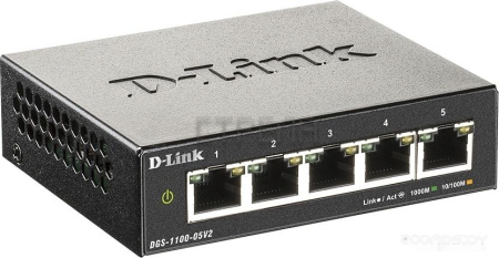 Коммутатор D-LINK DGS-1100-05V2/A1A