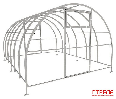Каркас теплицы Импласт ЕвроПласт Агро 3х8 дуги 20х20 шаг 67 15347