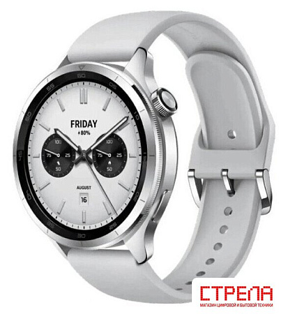 Умные часы Xiaomi Watch S4 (серебристый, международная версия)