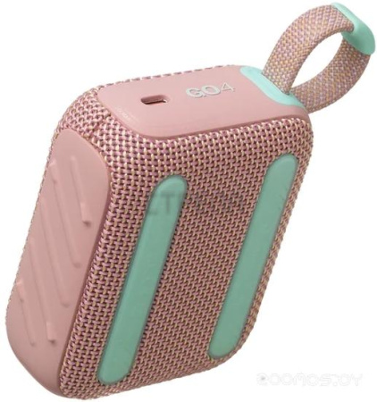 Беспроводная колонка JBL Go 4 (розовый)