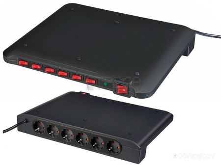 Сетевой фильтр Brennenstuhl 6 Sockets 2m (1150050)