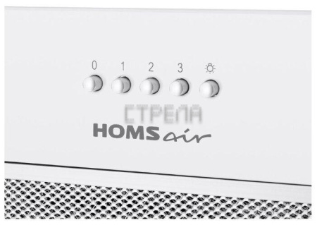 Кухонная вытяжка HOMSair Camelia Power 60 (белый)