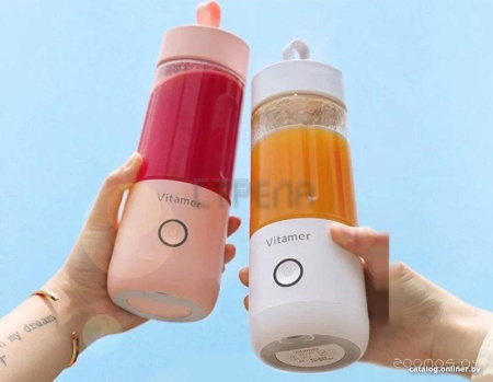 Портативный блендер Sundays Home 644200016A (розовый)