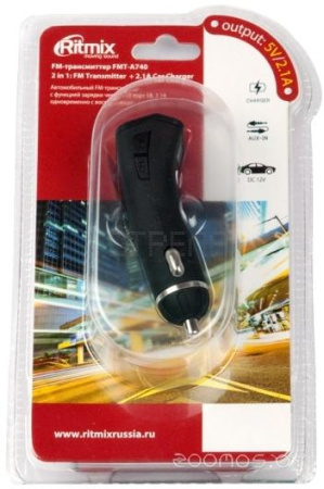 FM-модулятор Ritmix FMT-A740