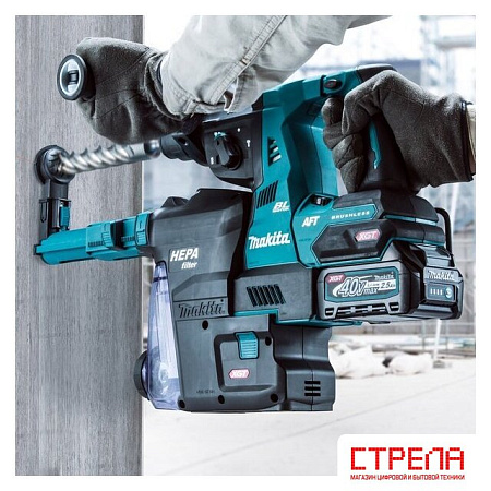 Перфоратор Makita HR001GM201 (с 2-мя АКБ, кейс)