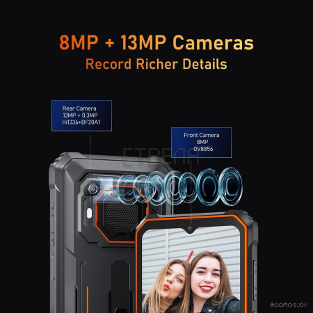 Смартфон Blackview BV6200 Pro 6GB/128GB (черный)