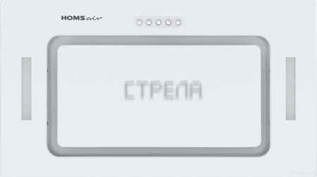 Кухонная вытяжка HOMSair Crocus Push 52 белый