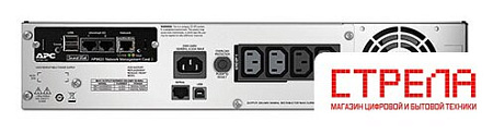 Источник бесперебойного питания APC Smart-UPS 1500 ВА [SMT1500RMI2UNC]