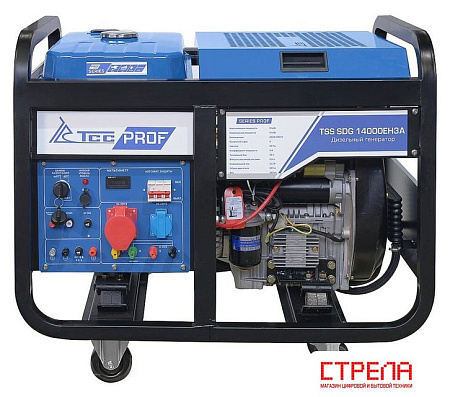 Дизельный генератор ТСС SDG 14000EH3A