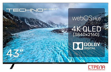 Телевизор TECHNO Smart 43QLED680UHDW