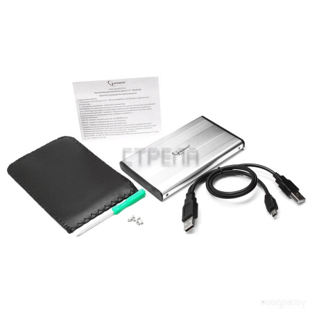 Бокс для накопителей 2.5" Gembird EE2-U2S-5-S