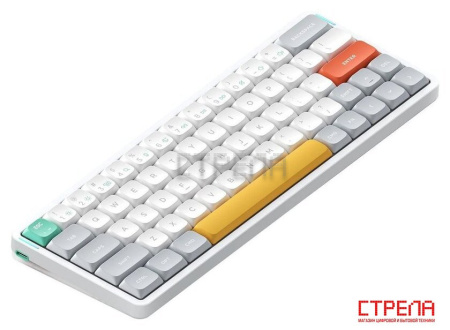 Клавиатура NuPhy Air60 V2 Ionic White (NuPhy Low Profile Aloe, нет кириллицы)
