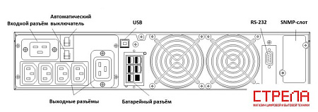 Источник бесперебойного питания Powercom Macan MRT-6000