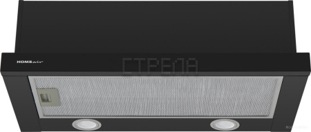 Кухонная вытяжка HOMSair Flat 50 (черный)