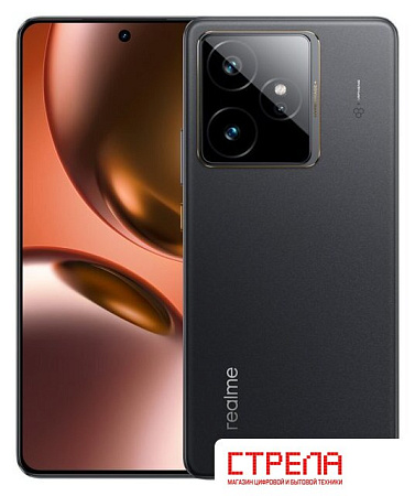 Телефон Realme GT7 RMX5061 12GB/256GB международная версия (ледяной черный)