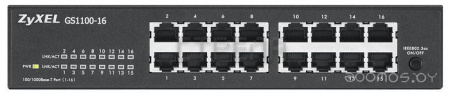 Коммутатор Zyxel GS1100-16-EU0103F