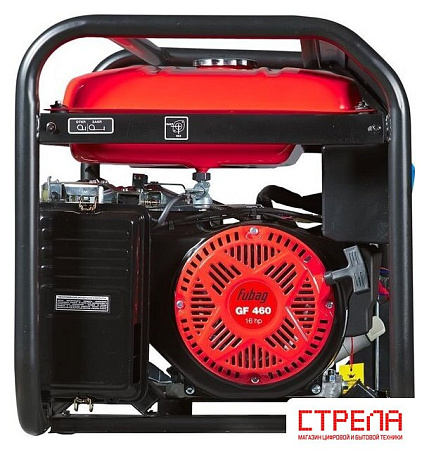 Бензиновый генератор Fubag BS 8500 A ES Duplex (с коннектором автоматики)