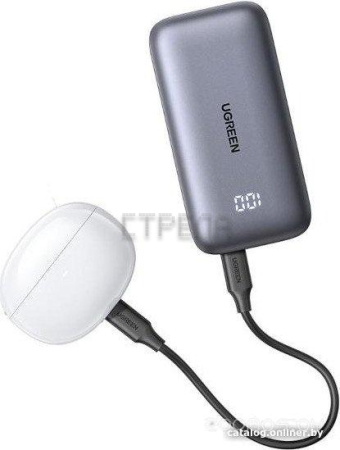 Внешний аккумулятор Ugreen PB502 10000mAh (серый)