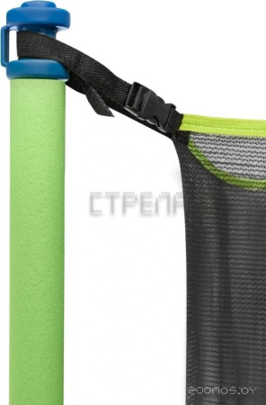 Батут Alpin Inside 3.12 м с защитной сеткой и лестницей