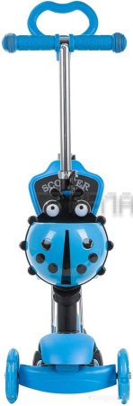 Самокат Novatrack Saddle Pro 2019 120SB.DISCOKIDS.BL9 (синий)