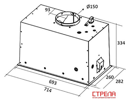 Кухонная вытяжка Elica Lane IX/A/72