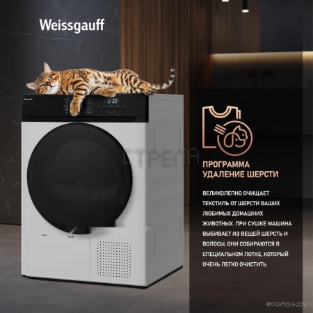 Сушильная машина Weissgauff WD 6010 Heat Pump