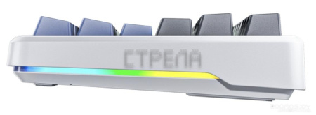 Клавиатура AULA F87 (белый/темно-синий/черный)