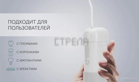 Ирригатор Polaris PWF 1002 T (серый)