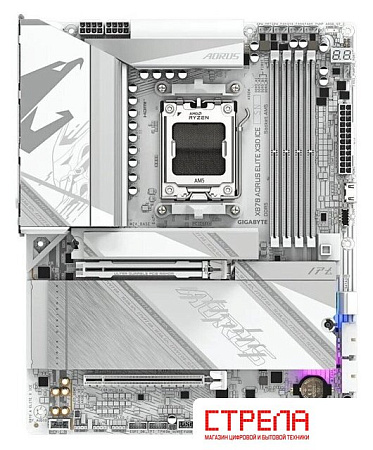 Материнская плата Gigabyte X870 Aorus Elite X3D Ice