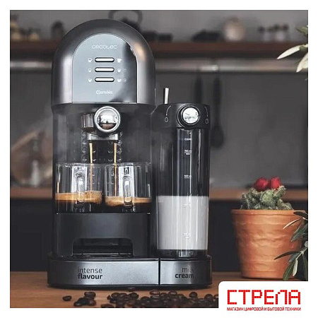 Рожковая кофеварка Cecotec Power Instant-Ccino 20 Chic Serie Nera