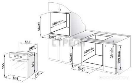 Духовой шкаф Gefest ДА 602-01 Н1