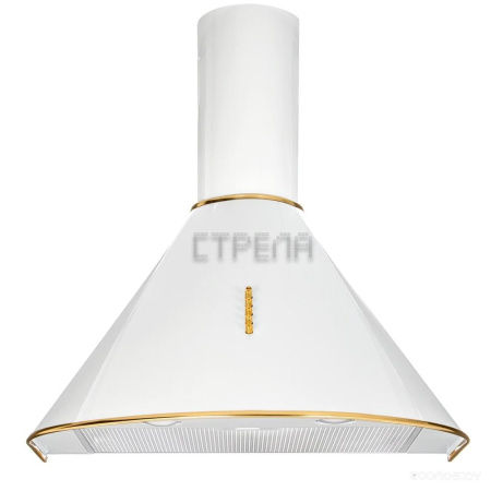 Вытяжка AKPO Dandys 60 wk-4 белый/золото