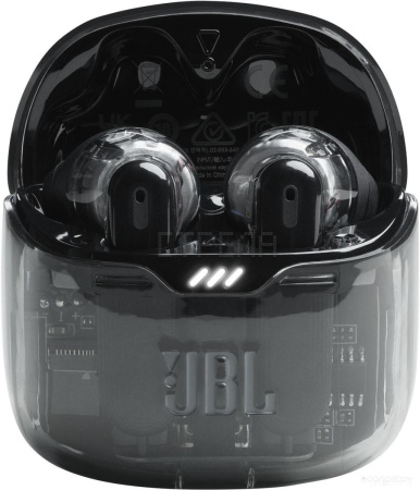 Наушники JBL Tune Flex Ghost (черный)