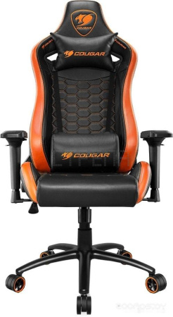 Кресло COUGAR Outrider S (черный/оранжевый)