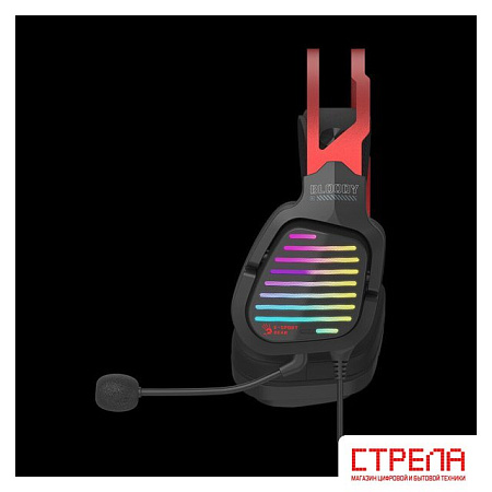 Наушники A4Tech Bloody G560 (черный/красный)