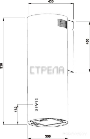 Кухонная вытяжка Weissgauff Gracia IX