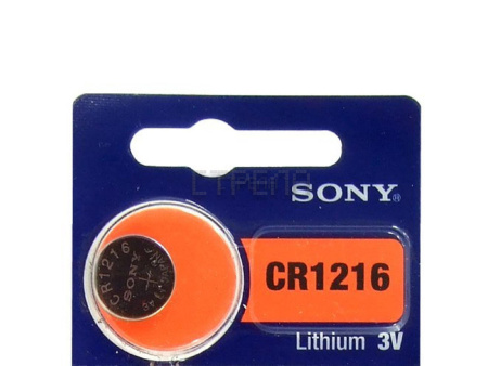 Батарейки Sony CR1216