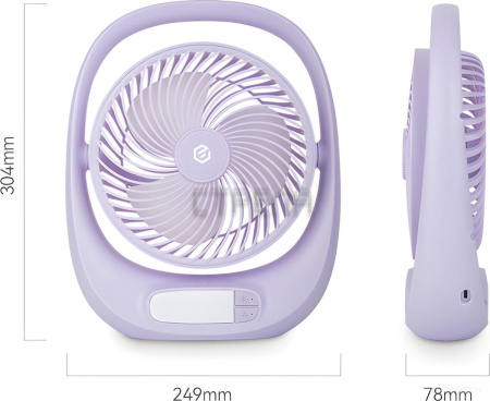 Вентилятор Evolution AirLeaf AL-101 (фиолетовый)