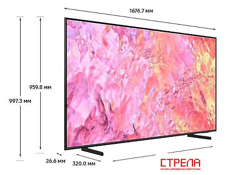 Телевизор Samsung QLED 4K Q60C QE85Q60CAUXCE