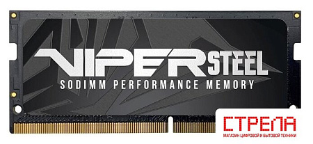 Оперативная память Patriot Viper Steel 16GB DDR4 SODIMM PC4-19200 PVS416G240C5S